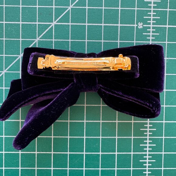 Brand new alexandre de paris bow hair clip main image 4